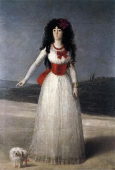 Francisco De Goya : The Duchess of Alba